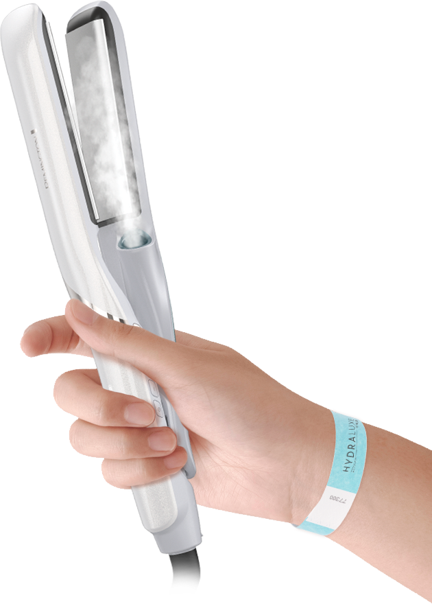 Straightener in hand for Remington campaigns and launch events
