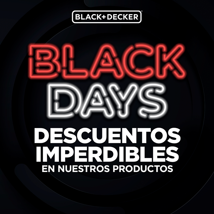 Black Days campaign with the text "unmissable discounts"