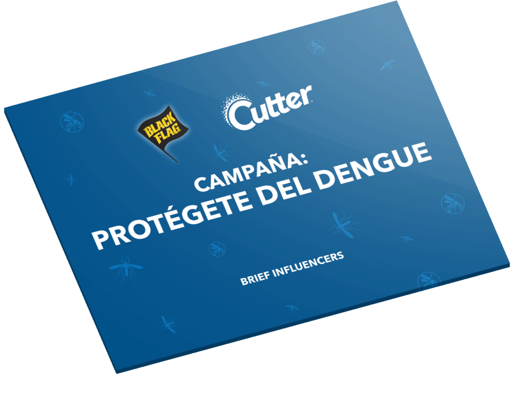 Cover brief of influencer mockup