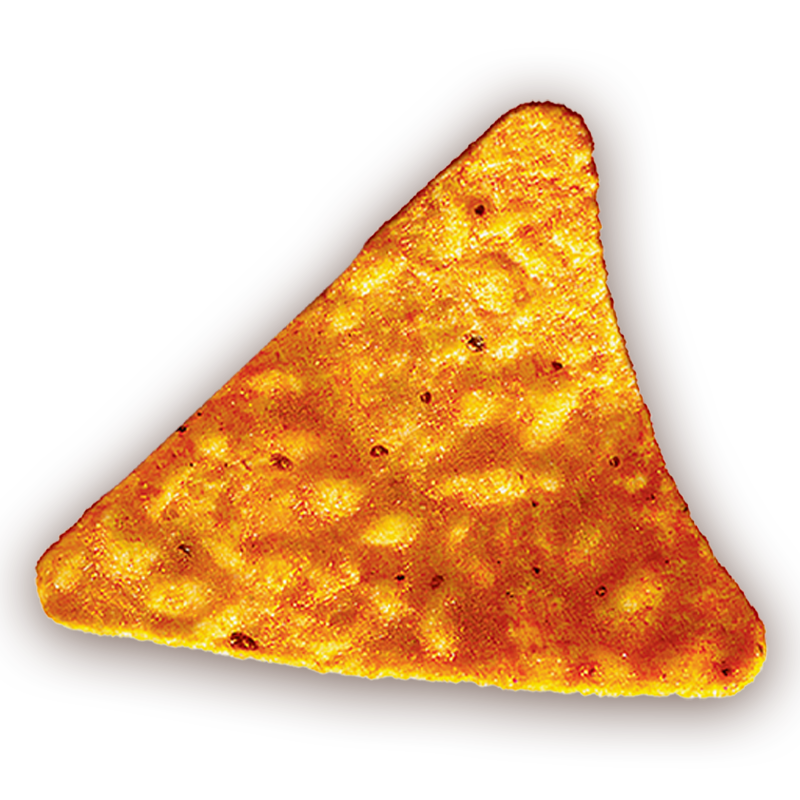 A Dorito chip